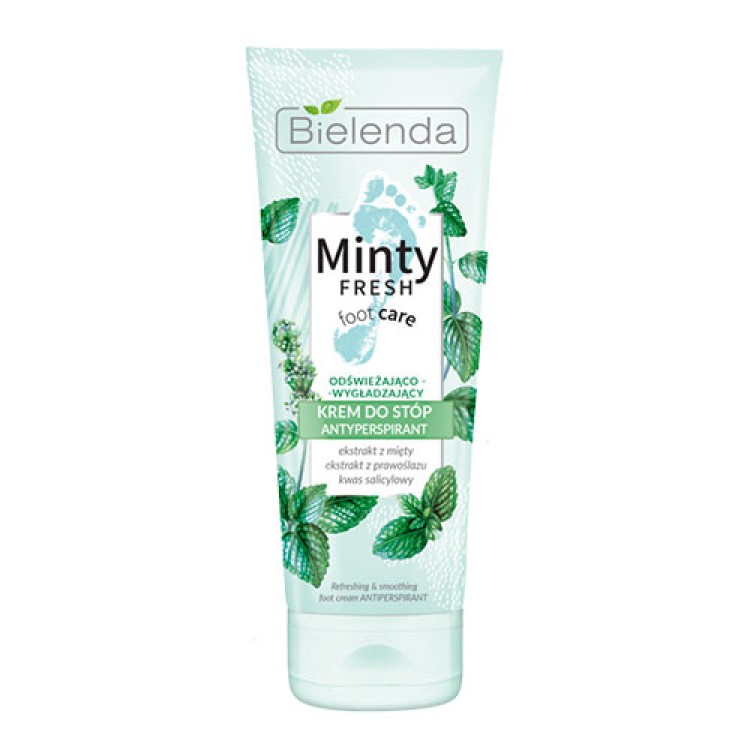 Bielenda MINTY FRESH krem do stop antyperspirant odswiezajaco-wygladzajacy 100ml