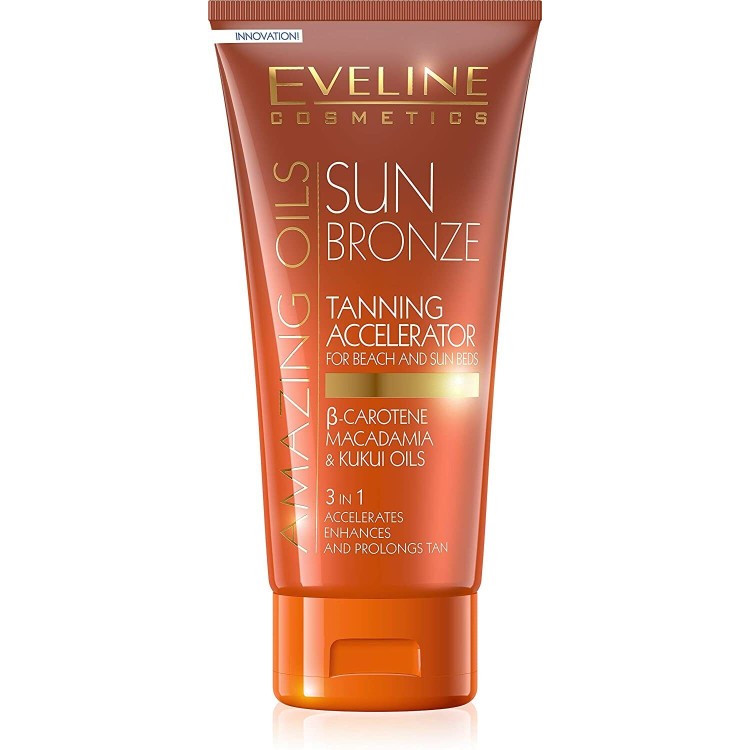 Eveline Amazing Oils Sun Bronze 3w1 Przyśpieszacz Opalania 150ml