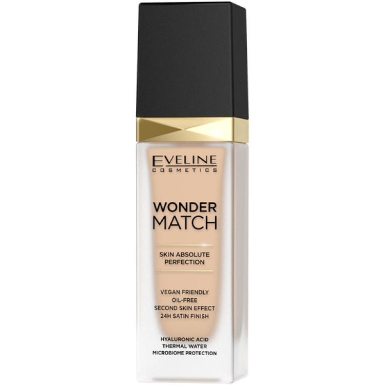 Eveline Wonder Match Luksusowy Podkład Dopasowujący do Odcienia Skóry Nr 16 Llight Beige 30ml