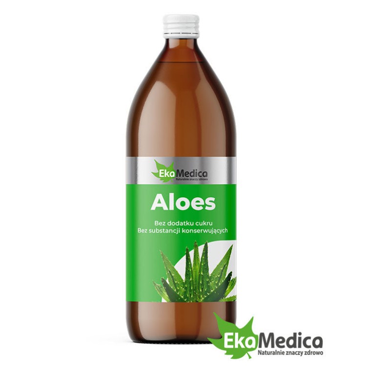 EkaMedica Naturalny 100% Sok z Aloesu 500ml