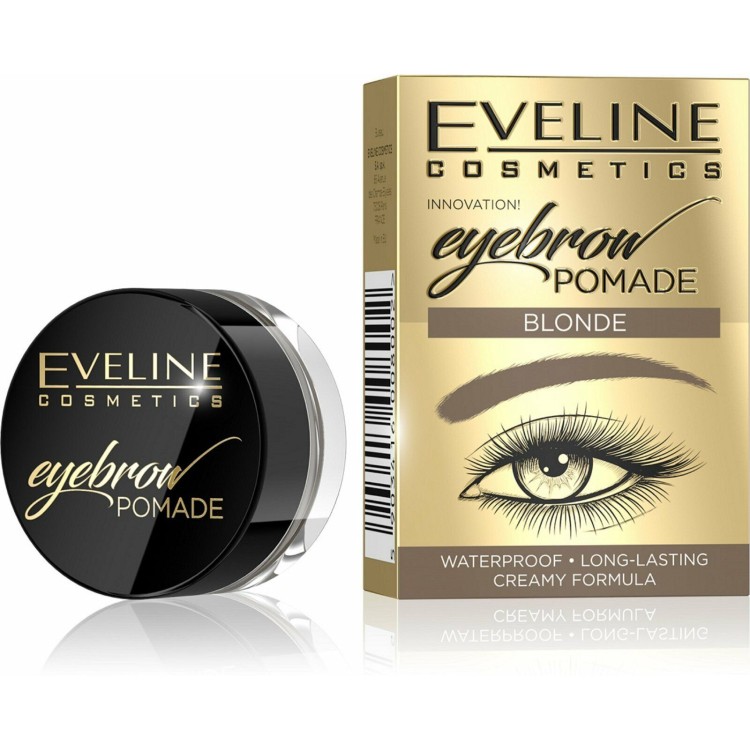 Eveline Eyebrow Pomade Wodoodporna Pomada do Brwi Nr 03 Blonde 12ml