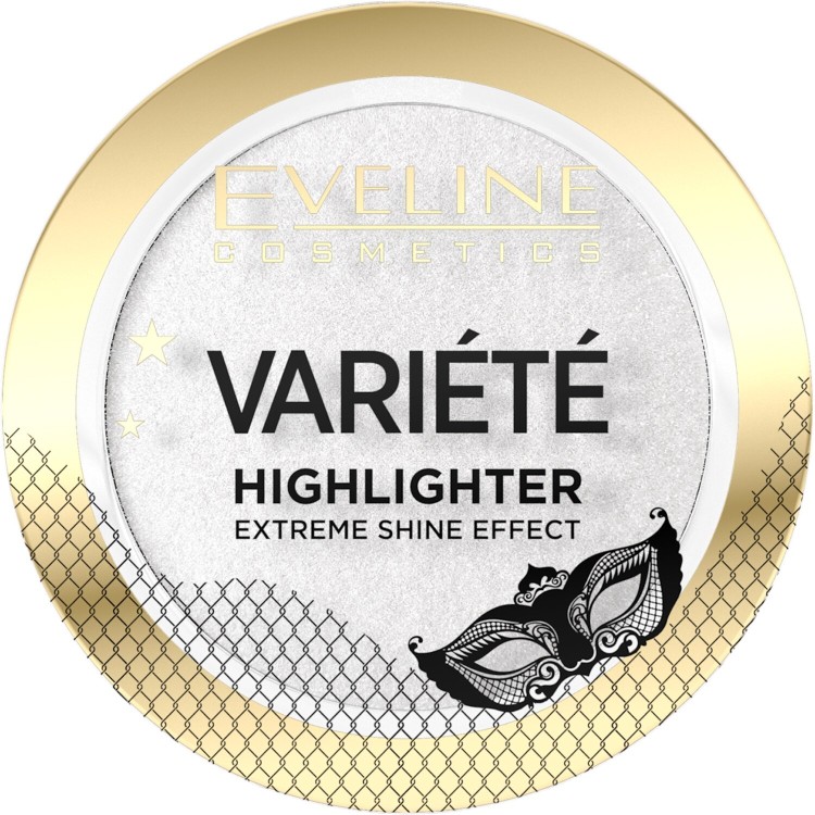 Eveline Variete Extreme Shine Effect Rozświetlacz Prasowany No 02 5g