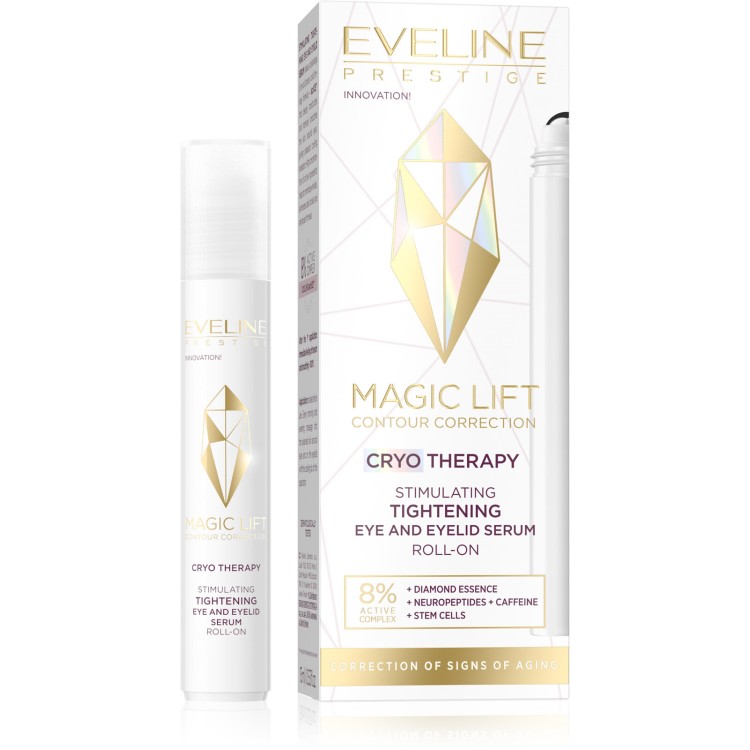 Eveline Magic Lift Stymulujące Serum Napinające pod Oczy i na Powieki w Roll-On 15ml