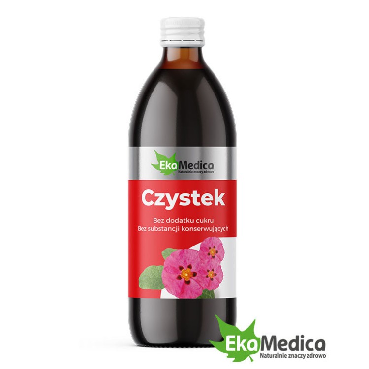 EkaMedica 100% Sok z Czystka 500ml