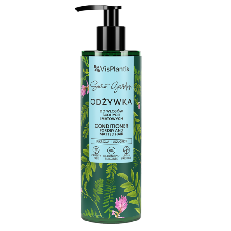 Vis Plantis Secret Garden Lukrecja Odżywka do Włosów Suchych i Matowych 400ml