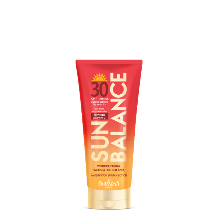 FARMONA SUN BALANCE Wodoodporna emulsja do opalania SPF30, 150ml