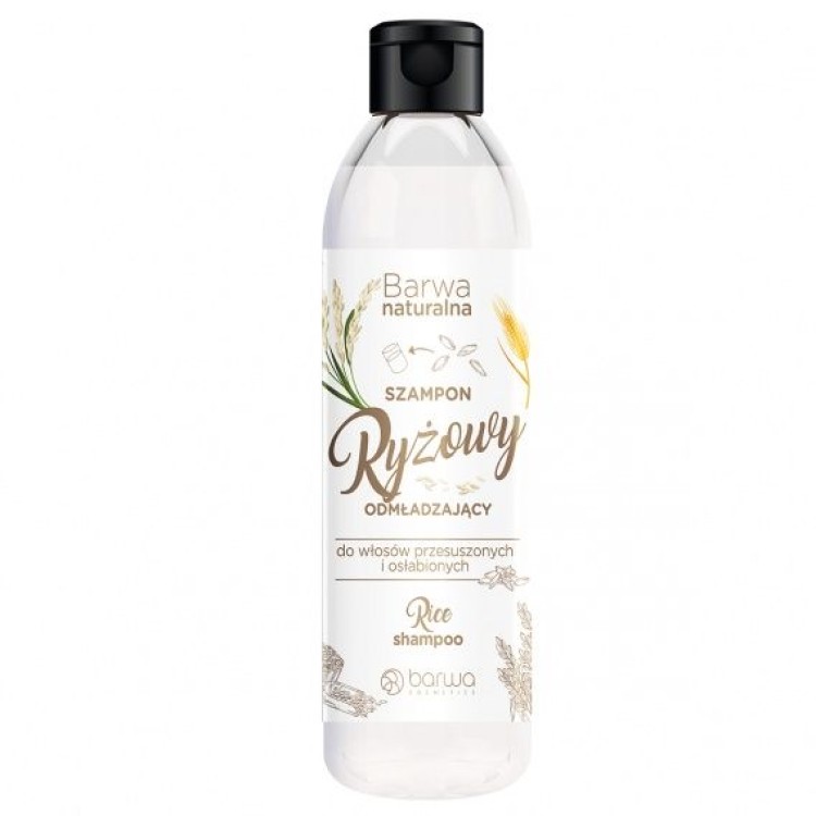 BARWA NATURALNA SZAMPON ODMŁADZAJĄCY RYŻ 300ml