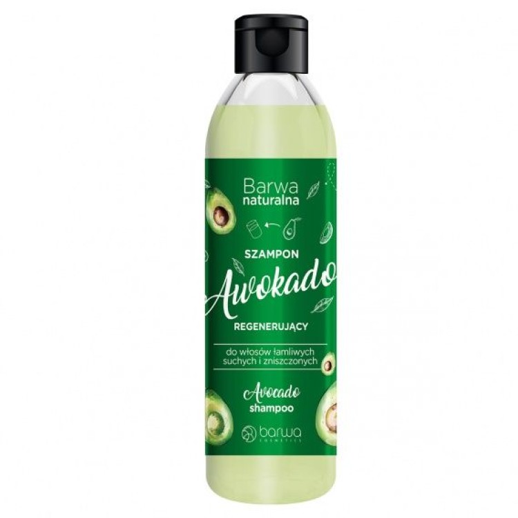 BARWA NATURALNA REGENERUJĄCY SZAMPON Z AWOKADO 300ml