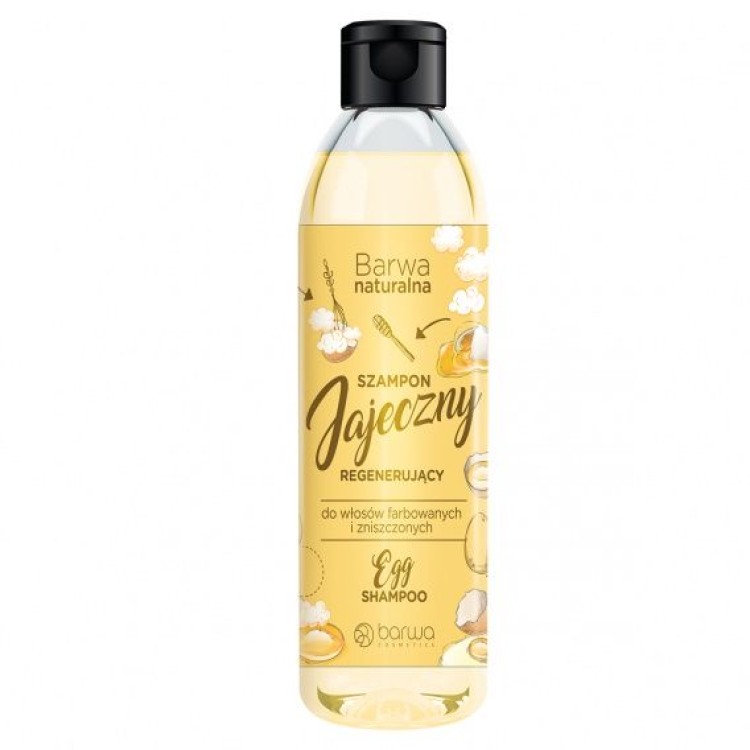 BARWA NATURALNA REGENERUJĄCY SZAMPON JAJECZNY 300ml