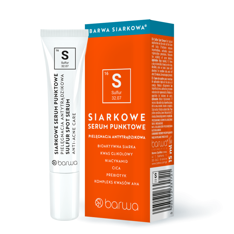 BARWA SIARKOWA SERUM PUNKTOWE 15ML