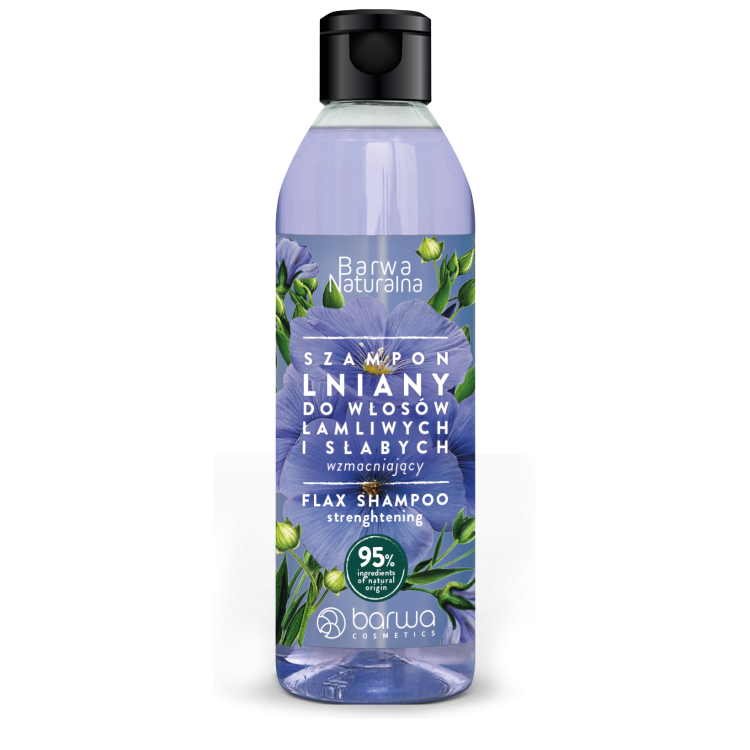 BARWA NATURALNA Naturalny Szampon Lniany 300ml