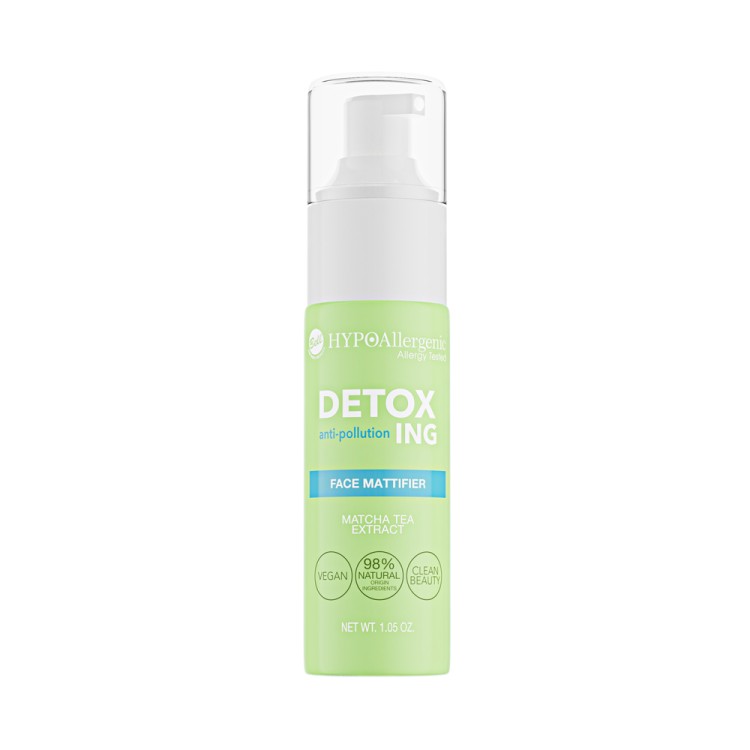 BELL Hypoallergenic Detoxing Face Mattifier żelowy fluid matujący 30g