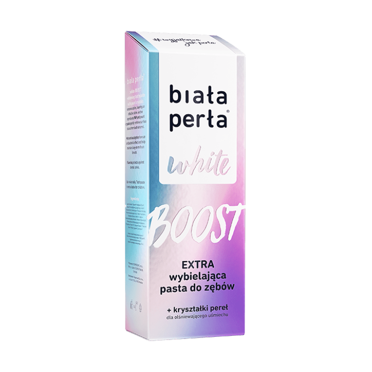 BIAŁA PERŁA WYBIELAJĄCA PASTA DO ZĘBÓW WHITE BOOST 75ml