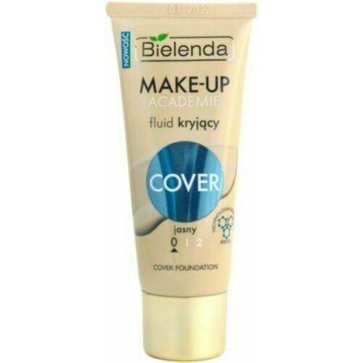 Bielenda Make-Up Academie Podkład kryjący Perfect Cover Fluid 0 Light 30g