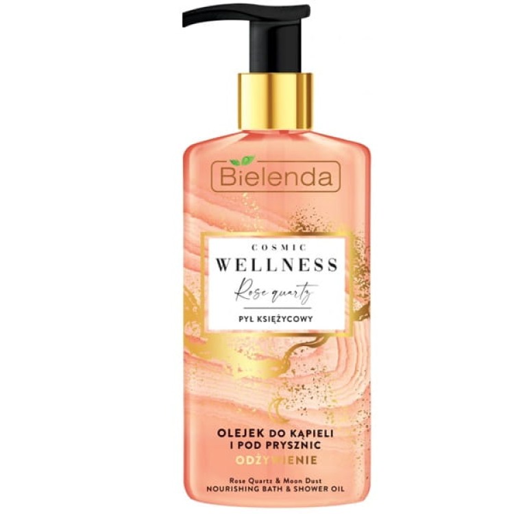 Bielenda Cosmic Wellness Olejek do kąpieli i pod prysznic Pył Księżycowy i Rose Quartz 250ml