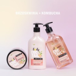 BIELENDA BODY COCTAIL   Wygładzający balsam do ciała BRZOSKWINIA + KOMBUCHA 400ml