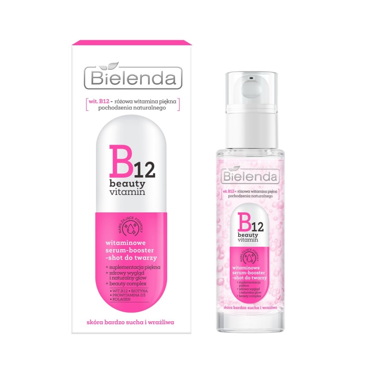 BIELENDA B12 BEAUTY VITAMIN Witaminowe serum-booster do twarzy 30ml