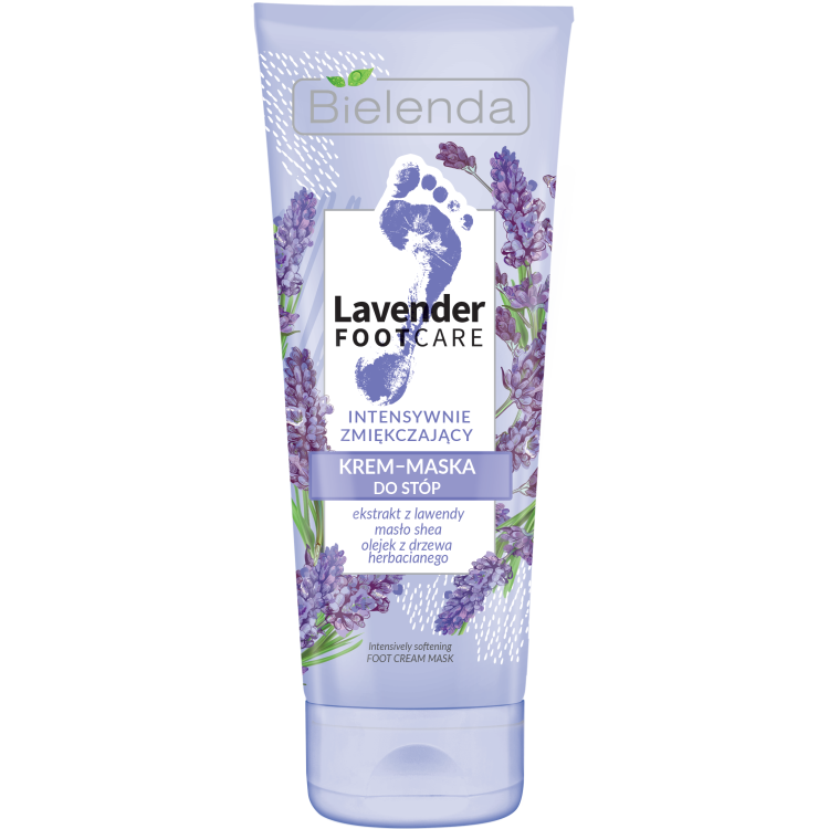 BIELENDA LAVENDER FOOT CARE - krem maska do stóp intensywnie zmiękczająca 100ML