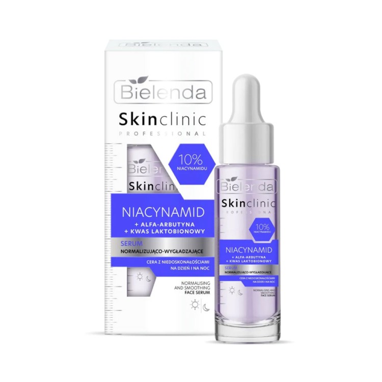 BIELENDA SKIN CLINIC PROFESSIONAL NIACYNAMID serum normalizująco- wygładzające 30ml