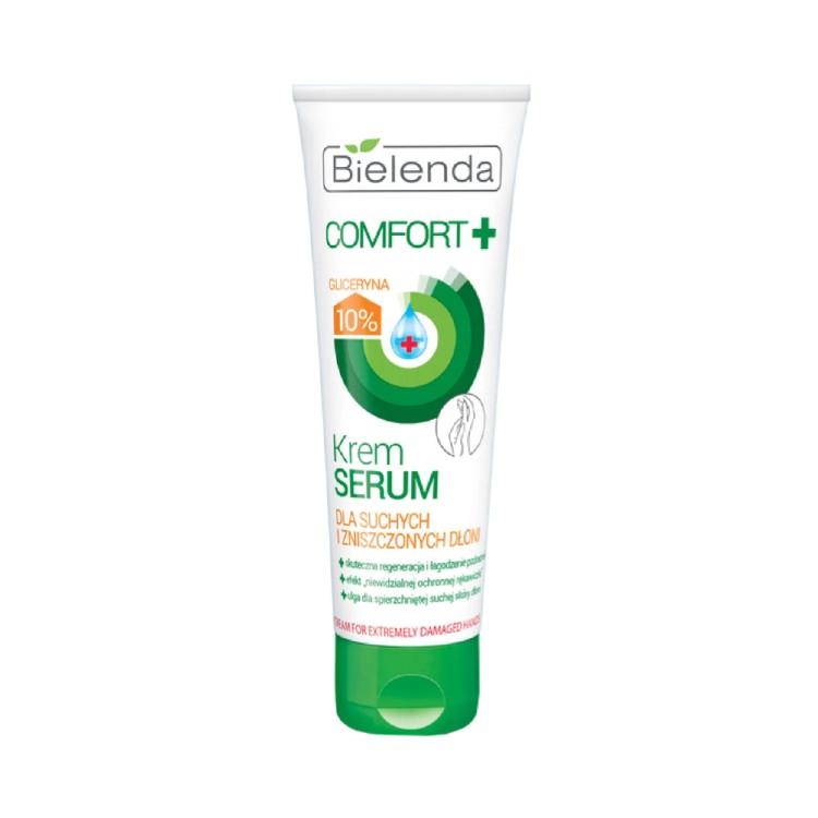 BIELENDA COMFORT +  krem serum dla suchych i  zniszczonych dłoni 100ml