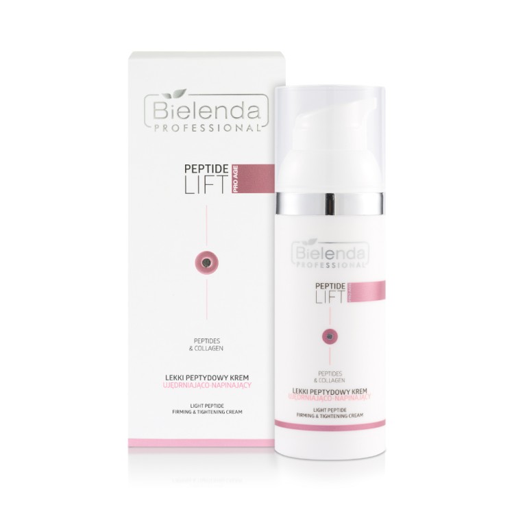 BIELENDA PROFESSIONAL PEPTIDE LIFT LEKKI PEPTYDOWY KREM UJĘDRNIAJĄCY 50 ML