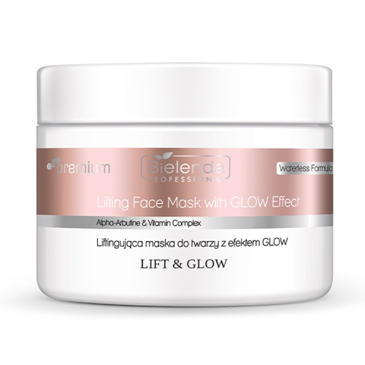 BIELENDA PROFESSIONAL LIFT & GLOW MASECZKA LIFTINGUJĄCA Z EFEKTEM GLOW 115G