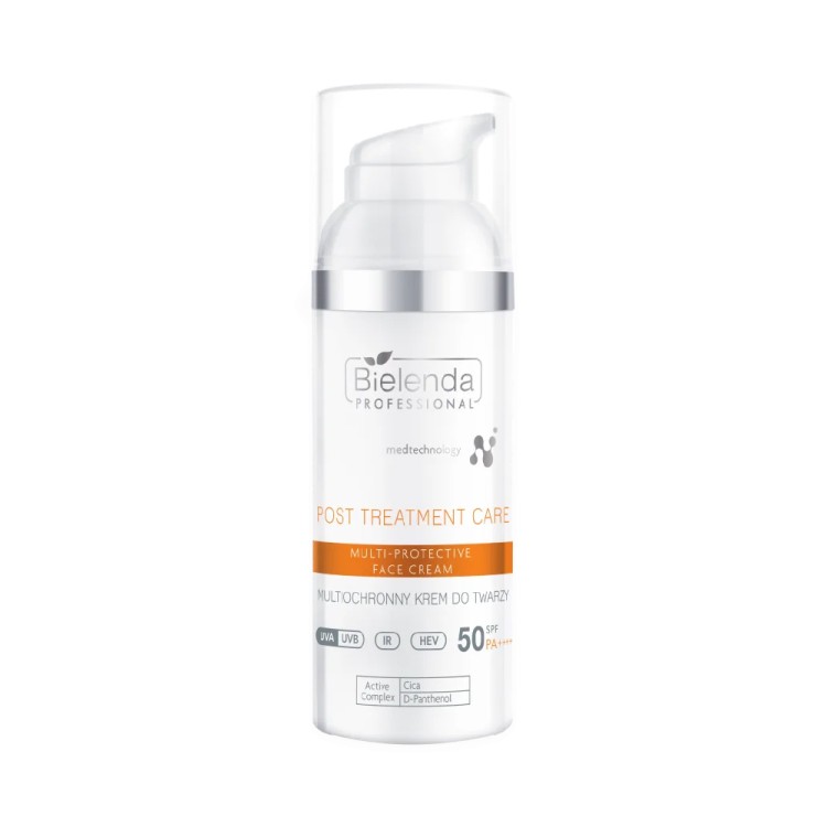 BIELENDA PROFESSIONAL POST TREATMENT MULTIOCHRONNY krem do twarzy SPF50 50 ml