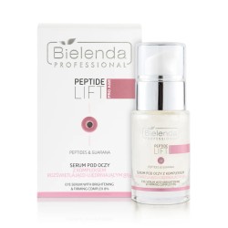 BIELENDA PROFESSIONAL PEPTIDE LIFT  Serum pod oczy z kompleksem rozświetlająco-ujędrniającym 8% 15ml