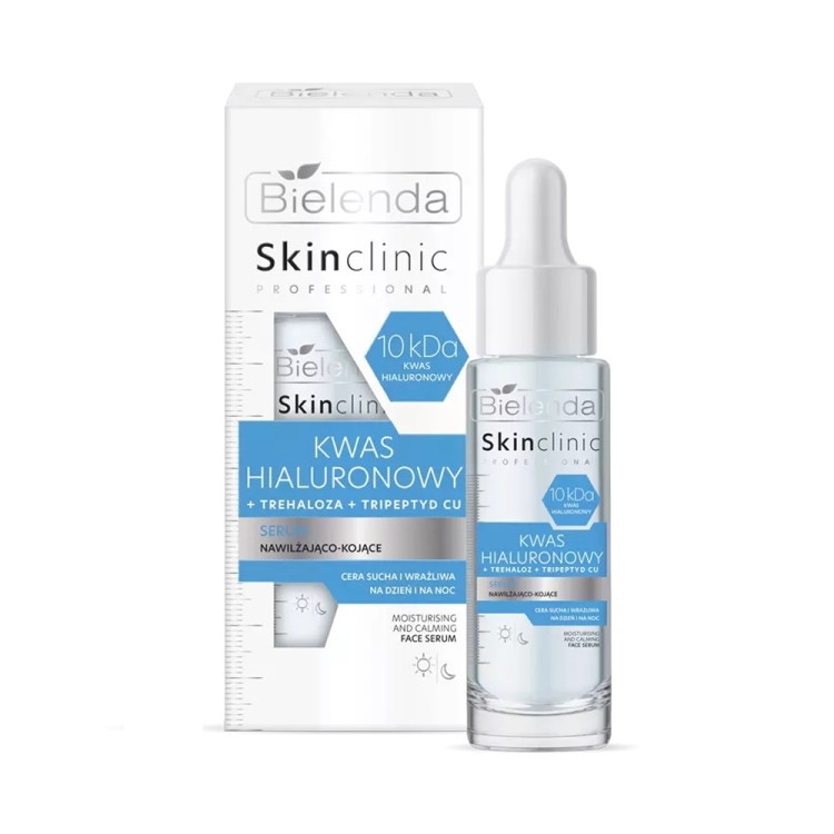 BIELENDA SKIN CLINIC PROFESSIONAL Serum nawilżająco-kojące KWAS HIALURONOWY 30ml