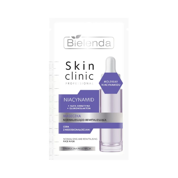 BIELENDA SKIN CLINIC PRPFESSIONAL NIACYNAMID MASECZKA NORMALIZUJĄCO-REWITALIZUJĄCA 8g