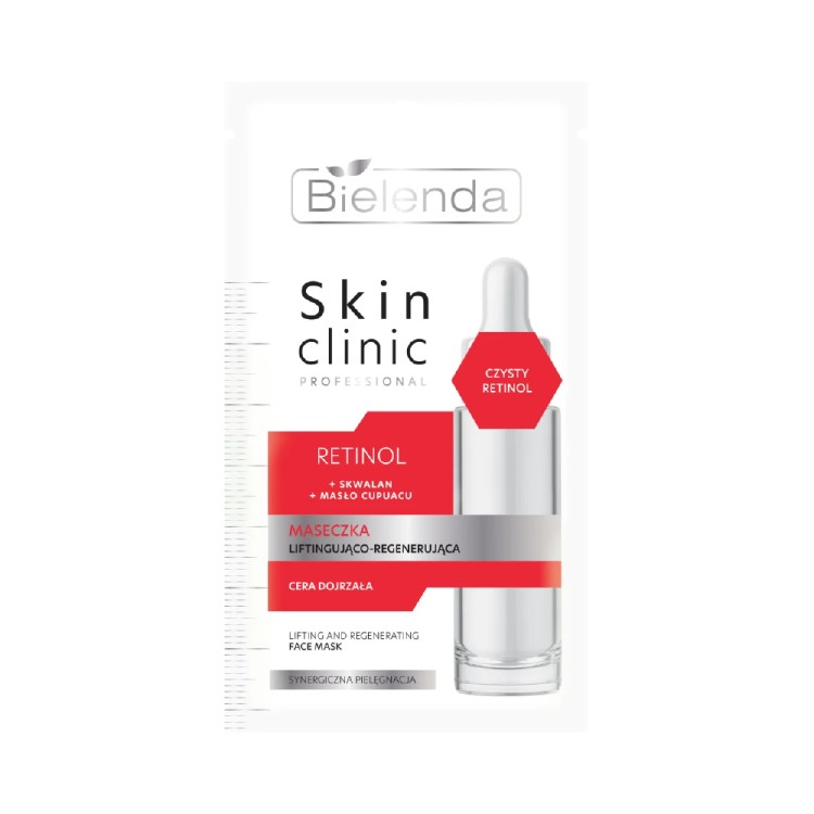 BIELENDA SKIN CLINIC PROFESSIONAL RETINOL MASECZKA LIFTINGUJĄCO-REGENERUJĄCA 8g