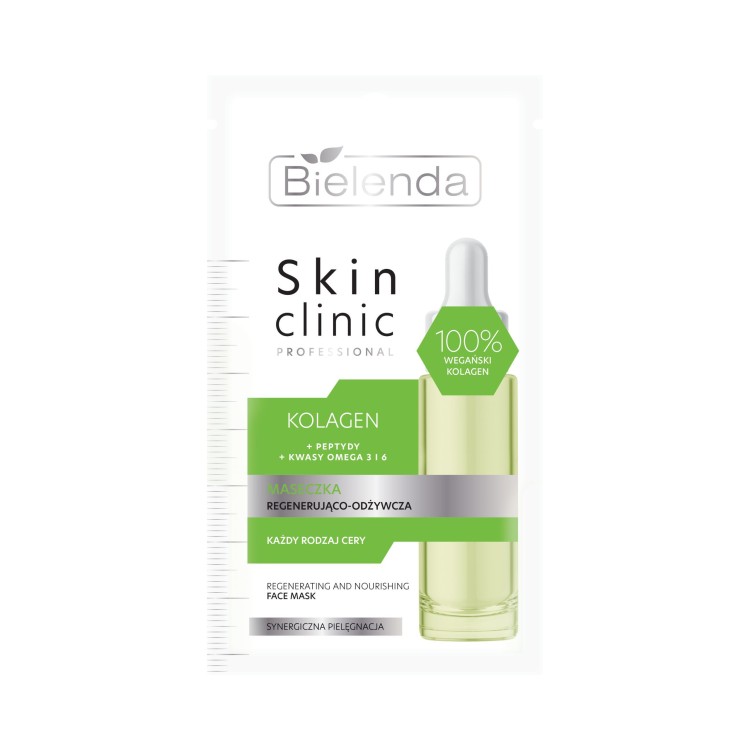 BIELENDA SKIN CLINIC PROFESSIONAL Maseczka regenerująco- odżywcza KOLAGEN 8g