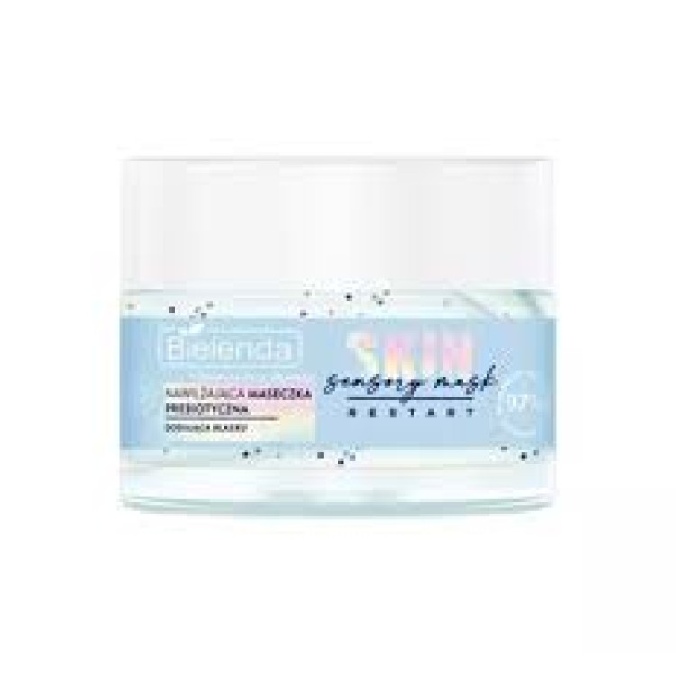 Bielenda SKIN RESTART SENSORY MASK - nawilżająca maseczka prebiotyczna, dodająca blasku 50ml