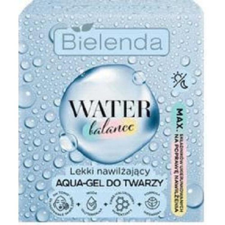 BIELENDA WATER BALANCE LEKKI NAWILŻAJĄCY AQUA-GEL DO TWARZY 50ML