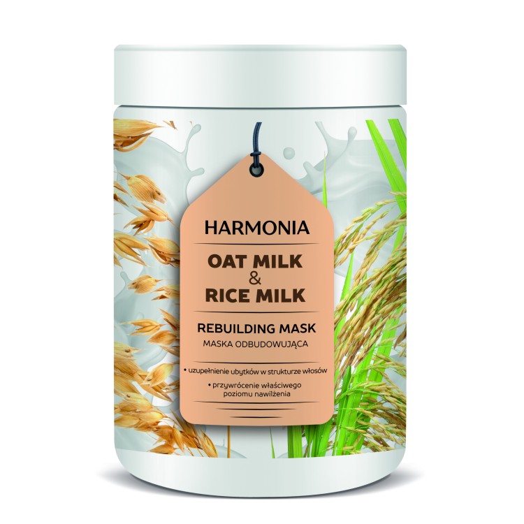 CHANTAL HARMONIA OAT MILK & RICE MILK Maska odbudowująca 1000g