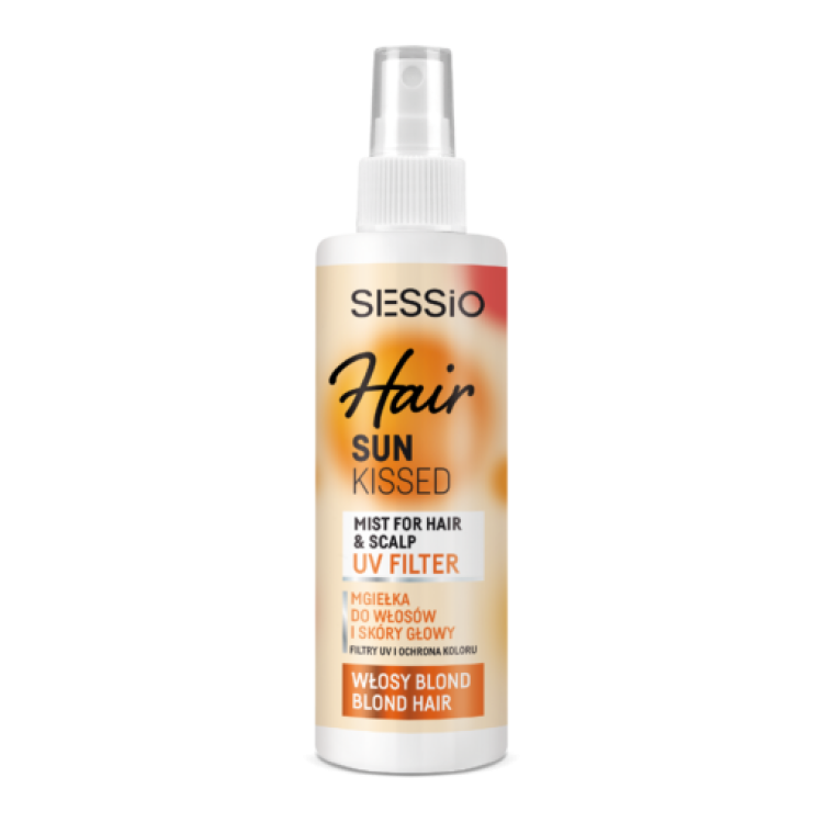 Chantal sessio SUN KISSED mgiełka do włosów z filtrem UV blond włosy 200ml