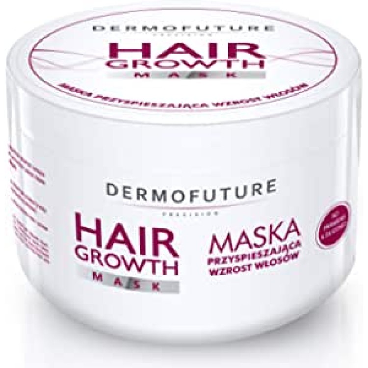 DERMOFUTURE Maska HAIR GROW przyspieszająca wzrost włosów 300ml  EXP: 12.2024