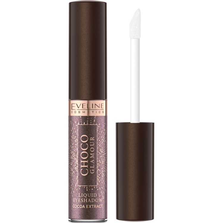 EVELINE CHOCO GLAMOUR WODOODPRORNY CIEŃ DO POWIEK W PŁYNIE no.06 6.5ml