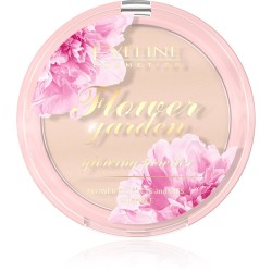 EVELINE FLOWER GARDEN PRASOWANY PUDER ROZŚWIETLAJĄCY 8G