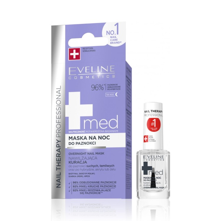 EVELINE NAIL THERAPY PROFESSIONAL MASKA DO PAZNOKCI NA NOC 12ml