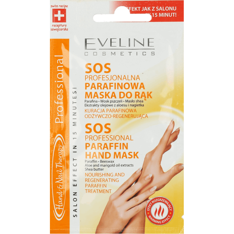 Eveline Cosmetics Hand & Nail Therapy parafinowa maska do rąk 10ml