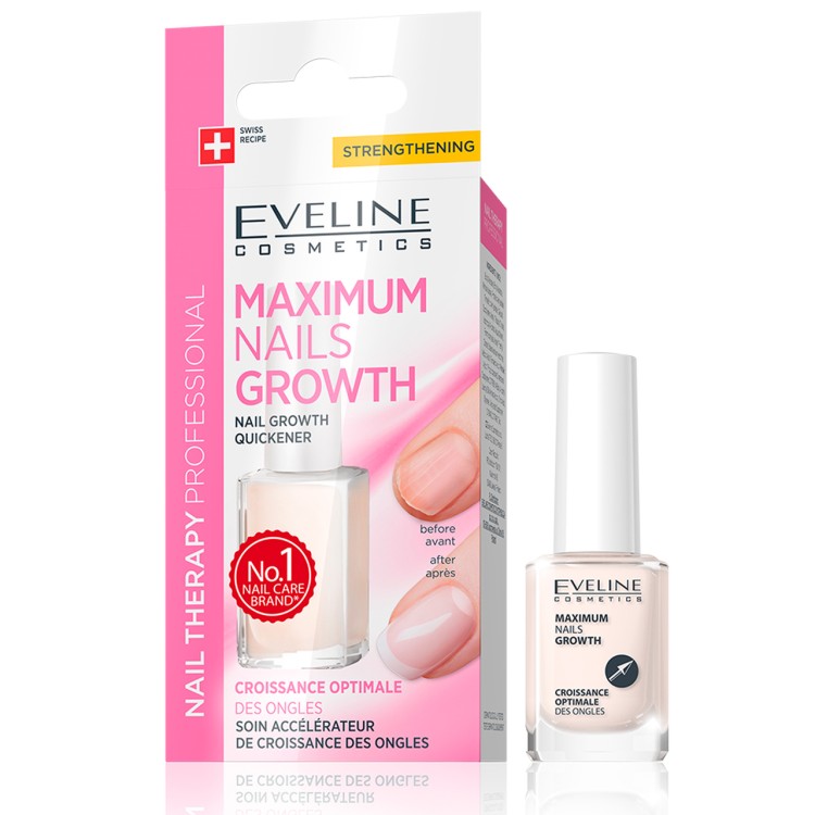 Eveline Nail Therapy Maksymalny Wzrost Paznokci 12ml