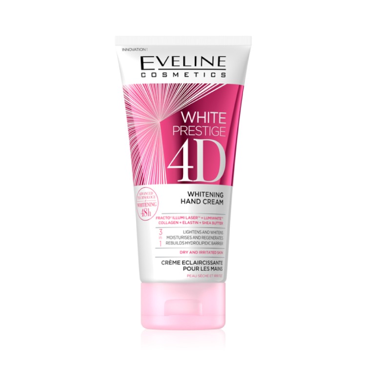 Eveline White Prestige 4D Wybielający krem do rąk 100ml