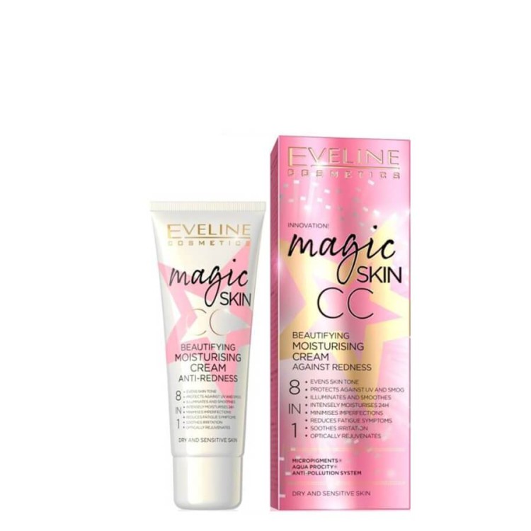 Eveline Magic Skin CC Upiększający Krem Nawilżający 50ml