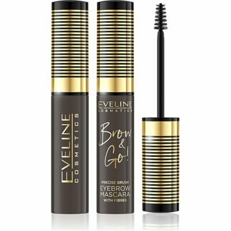 Eveline Brow And Go Tusz do Brwi Ciemny No. 2 10ml