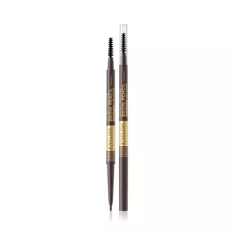 EVELINE MICRO PRECISE BROW PENCIL Ultraprecyzyjna kredka do brwi 03 DARK BROWN