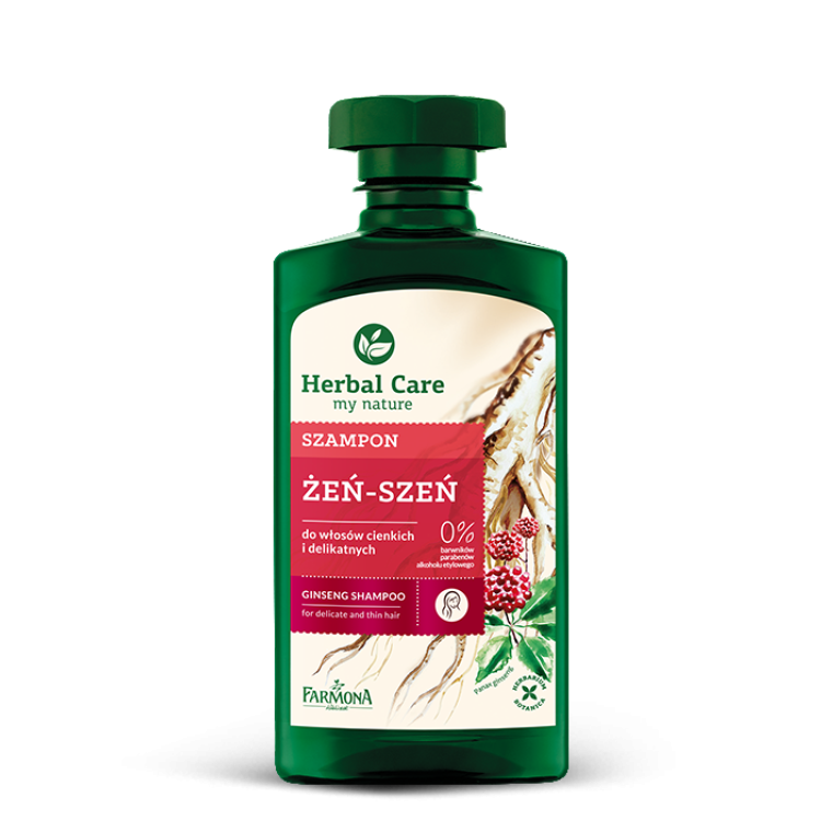 FARMONA HERBAL CARE Szampon żeń-szeń, 330ml