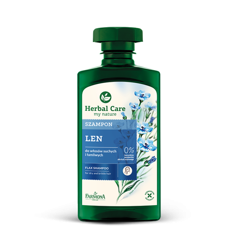 FARMONA HERBAL CARE Szampon Len, 330ml