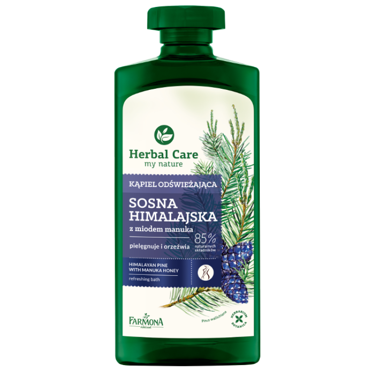 FARMONA herbal care Kąpiel odświeżająca Sosna Himalajska z miodem manuka EXP: 09.2024