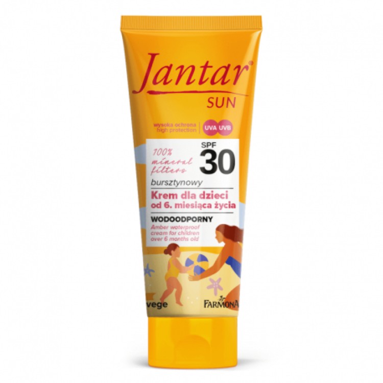 FARMONA JANTAR SUN BURSZTYNOWY WODOODPORNY KREM DLA DZIECI (od 6. msc) SPF 30, 50ml